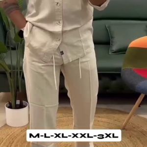 Premium Linen Co-Ord Lounge Set